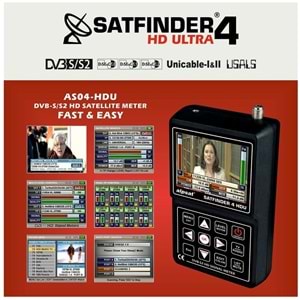 ALPSAT Satfinder 4 HDU Hd Ultra 3.5'' Lcd Ekranlı Uydu Yön Bulucu
