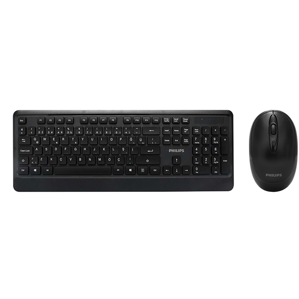 PHILIPS SPT6394/62 C394 Kablosuz Türkçe Q Klavye+Mouse