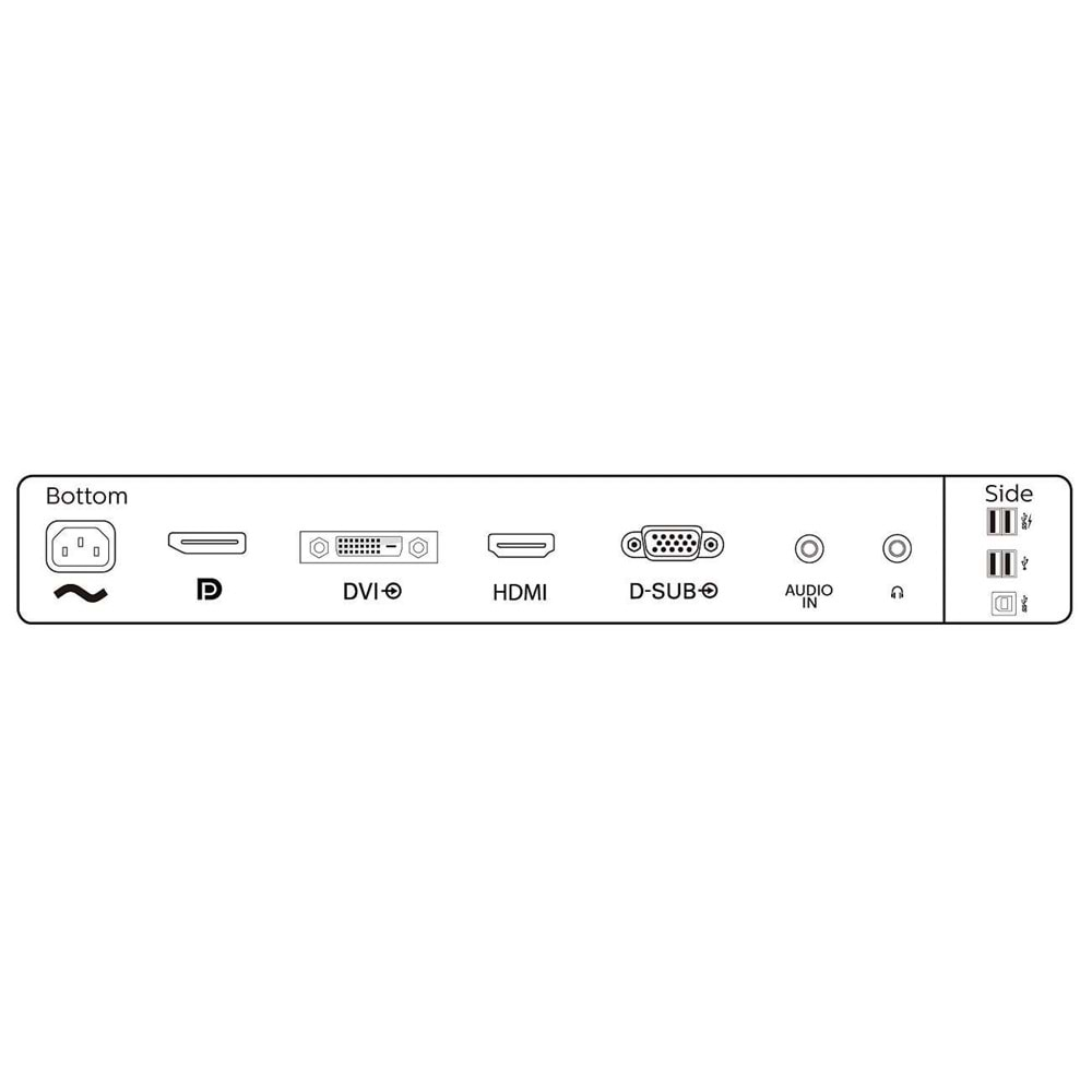 23.8 PHILIPS 241B8QJEB/00 IPS 5MS 75MHZ 1XVGA 1XHDMI 1XDP 1XDVI FHD 1920X1080 USB HOPARLÖR YÜKSEKLİK AYARI VESA SİYAH 