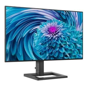 27 PHILIPS 272E2FA/00 1MS 75MHZ 1XVGA 1XHDMI FHD 1920X1080 HOPARLÖR ÇERÇEVESİZ FREESYNC FLICKER-FREE VESA SİYAH 