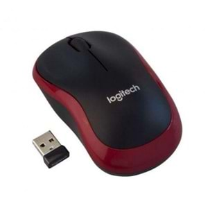 LOGITECH M185 KABLOSUZ USB MOUSE KIRMIZI 910-002237 