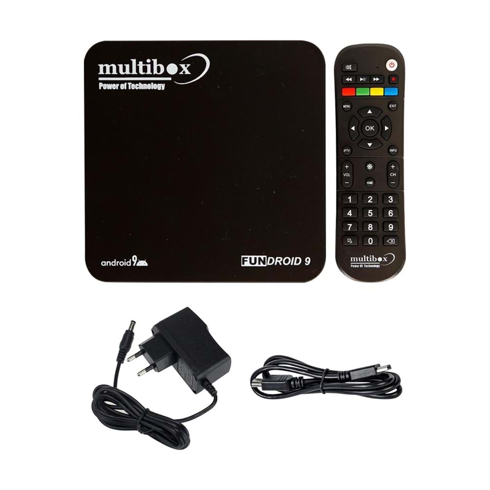 Multibox Fundroid 9 Android 9.0 2gb Ram 16 GB Rom Tv Box