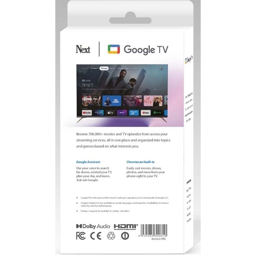 D-Smart Mega Dsmart GO 1 Yıl Hediye Next 4K TV Stick Android Tv Box