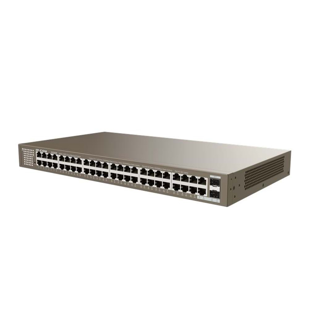 IP-COM G3350F 48 PORT GIGABIT + 2X1GB SFP UPLINK L2 CLOUD YÖNETİLEBİLİR RACKMOUNT SWITCH 