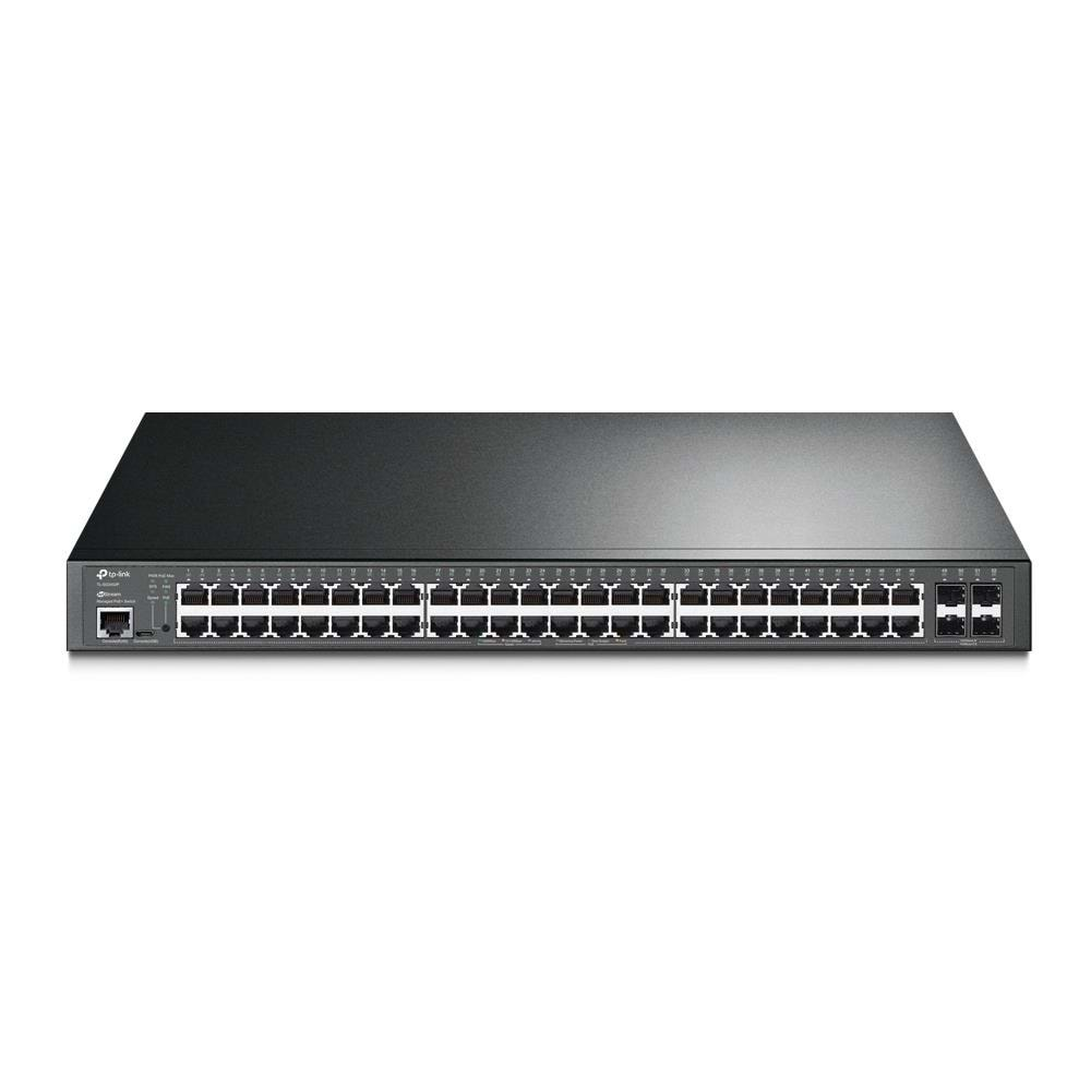 TP-LINK OMADA TL-SG3452P 48 PORT GIGABIT L2+ 4 PORT 1GB SFP UPLINK 384W POE YÖNETİLEBİLİR RACKMOUNT SWITCH 