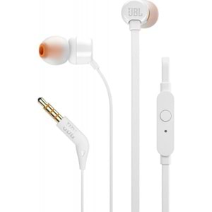 JBL T110 Kulak İçi Kulaklık ( Beyaz )