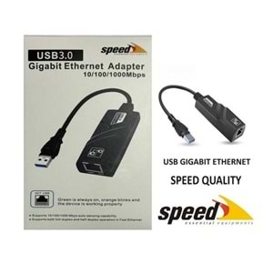 SPEED SP UE050 10/100/1000MBPS USB 2.0/3.0 GIGABIT ETHERNET DÖNÜŞTÜRÜCÜ