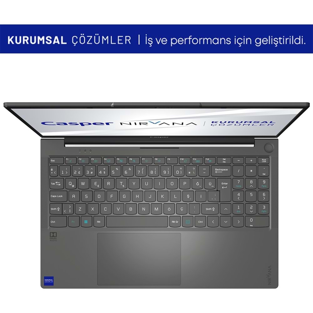 Casper Nirvana X700.5500-8V00X-G-F AMD Ryzen 5 5500U 15.6